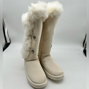 Australia Luxe Collective Nordic Tall Shearling Pale Satin NWT US 5 | EU 36